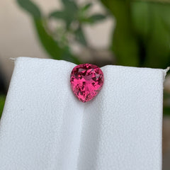 2.25 Carats Pear Shape Pink Tourmaline - Loose Pink Stone For Rings