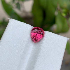2.25 Carats Pear Shape Pink Tourmaline - Loose Pink Stone For Rings