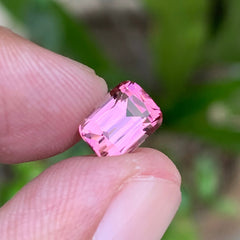 2.30 Carats Cushion Shape Natural Pink Tourmaline - Loose Gemstone For Jewelry Making