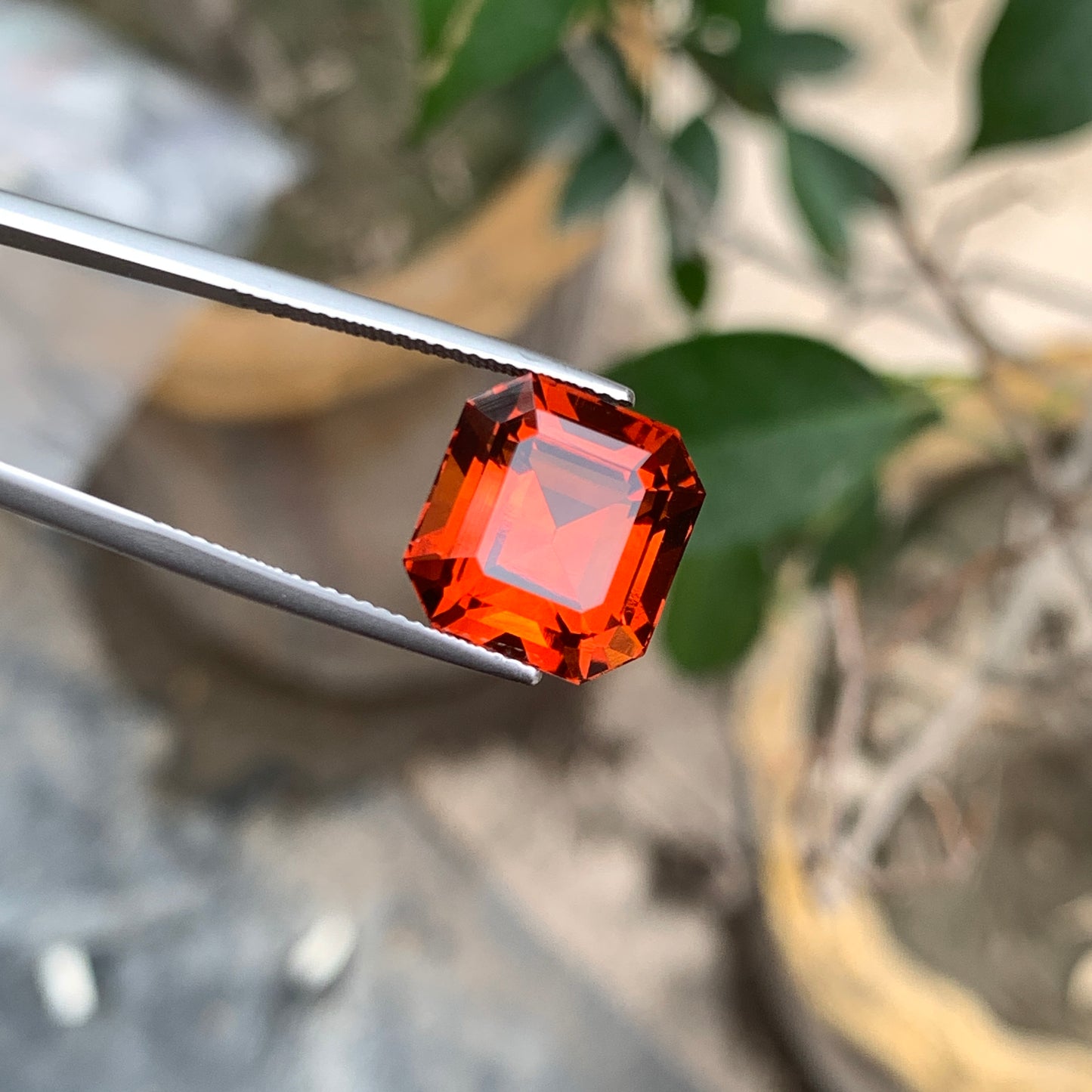Dark Mandarin Citrine