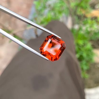 Dark Mandarin Citrine