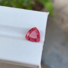 2.40 Carats Trillion Shape Pink Tourmaline - Loose Afghan Gemstone