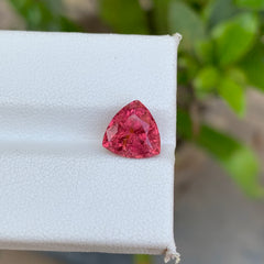 2.40 Carats Trillion Shape Pink Tourmaline - Loose Afghan Gemstone