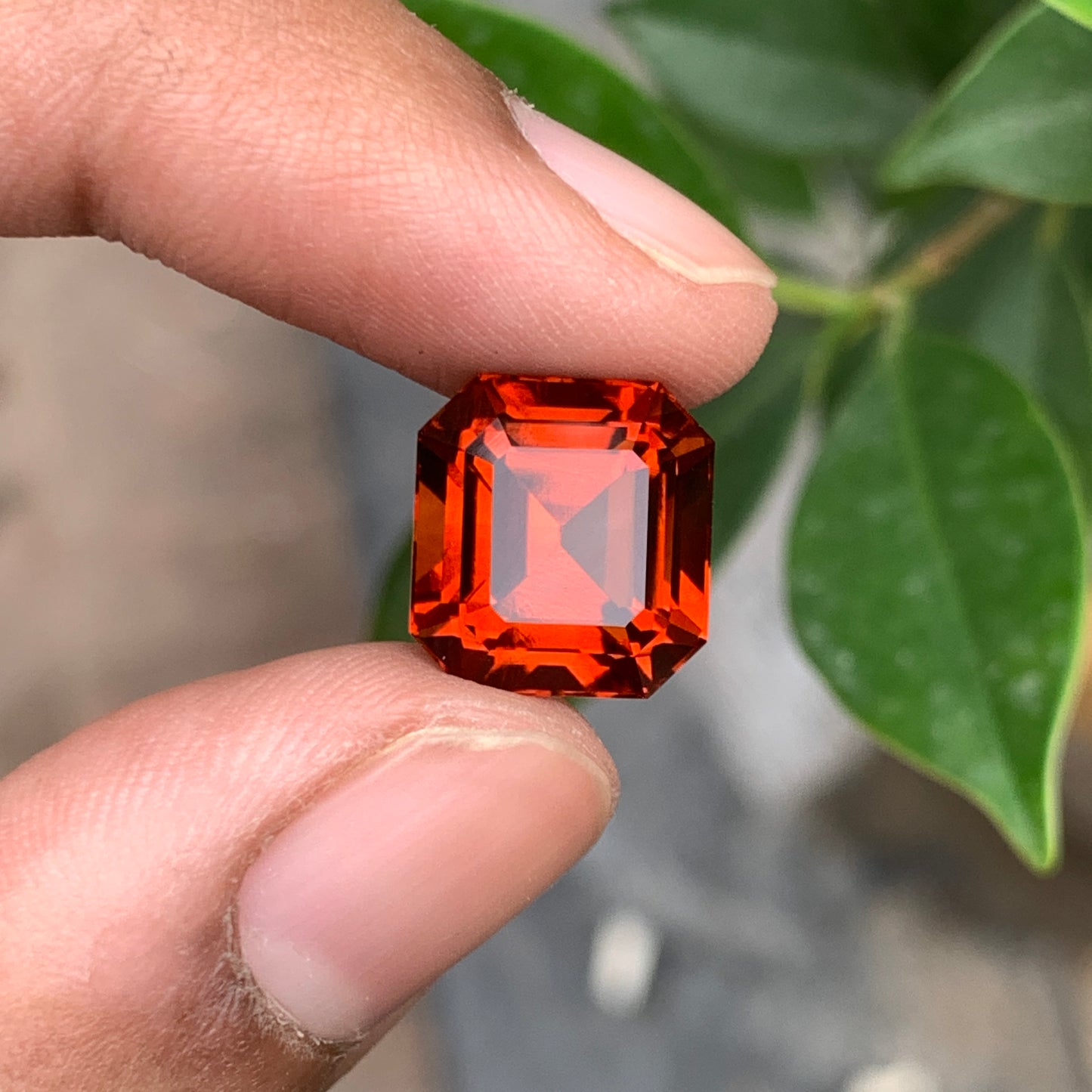 Dark Mandarin Citrine