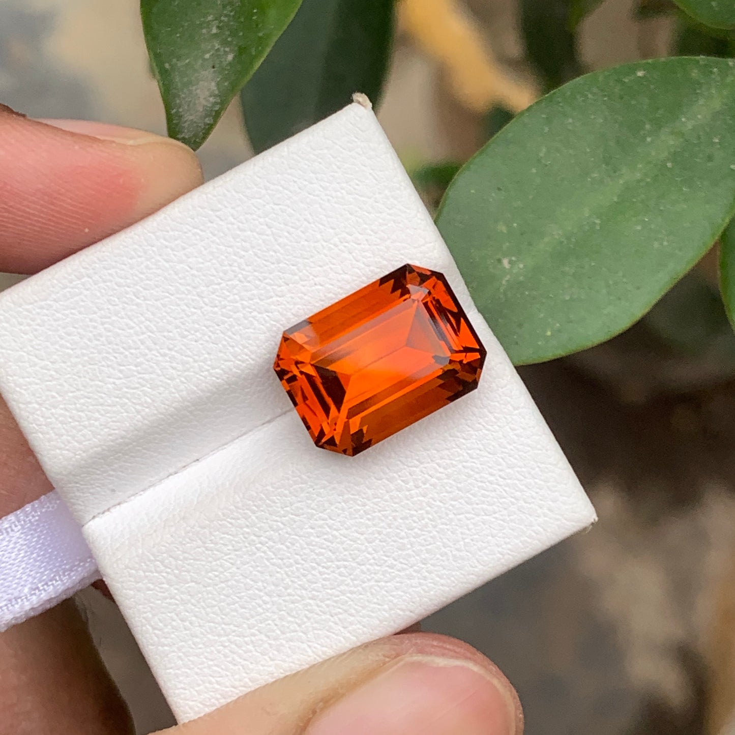 Mandarin Dark Orange Citrine