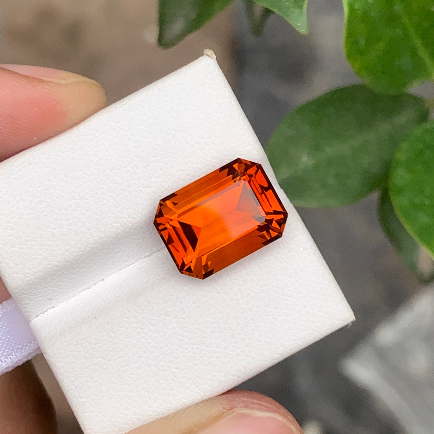 Mandarin Dark Orange Citrine