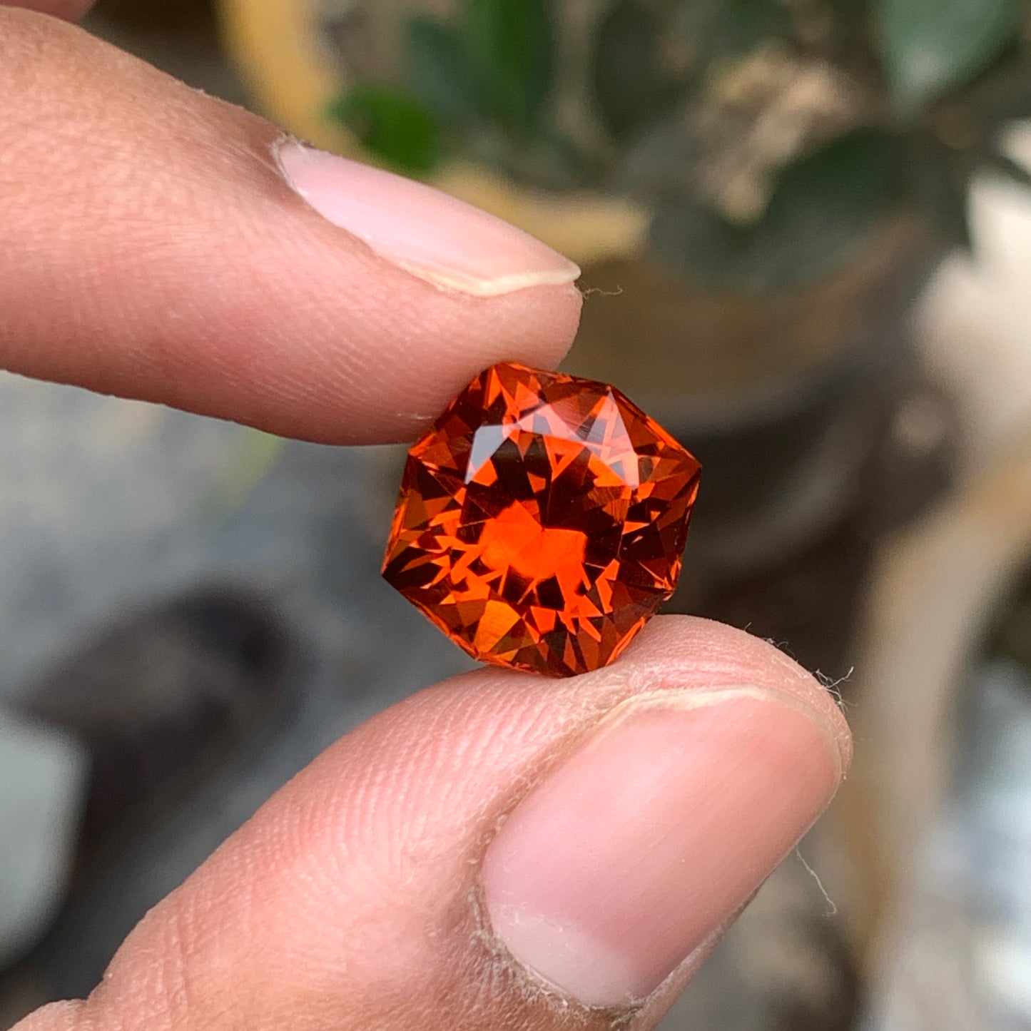 Fancy Octagonal Citrine
