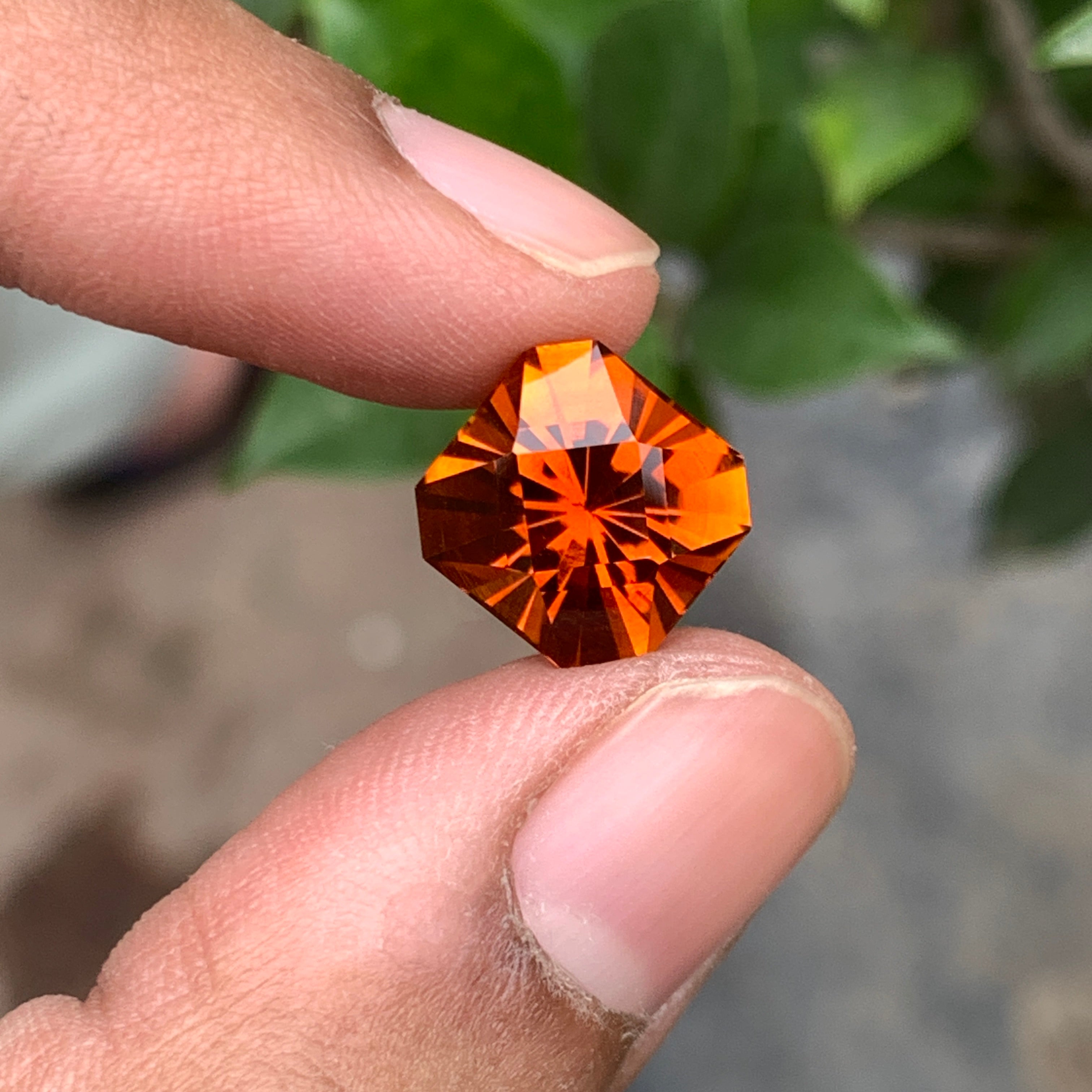 Precision Cut Citrine