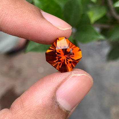 Precision Cut Citrine