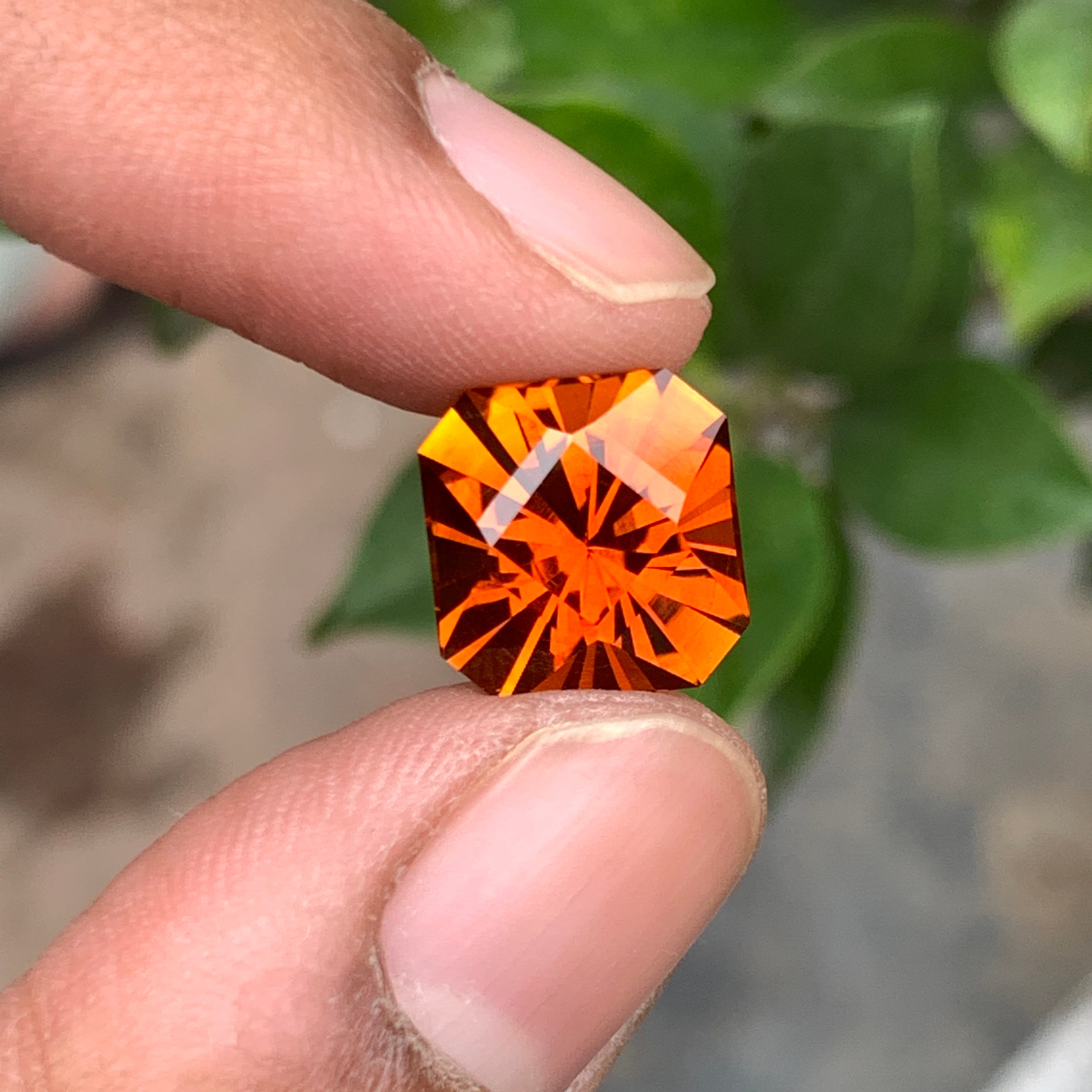 Precision Cut Citrine