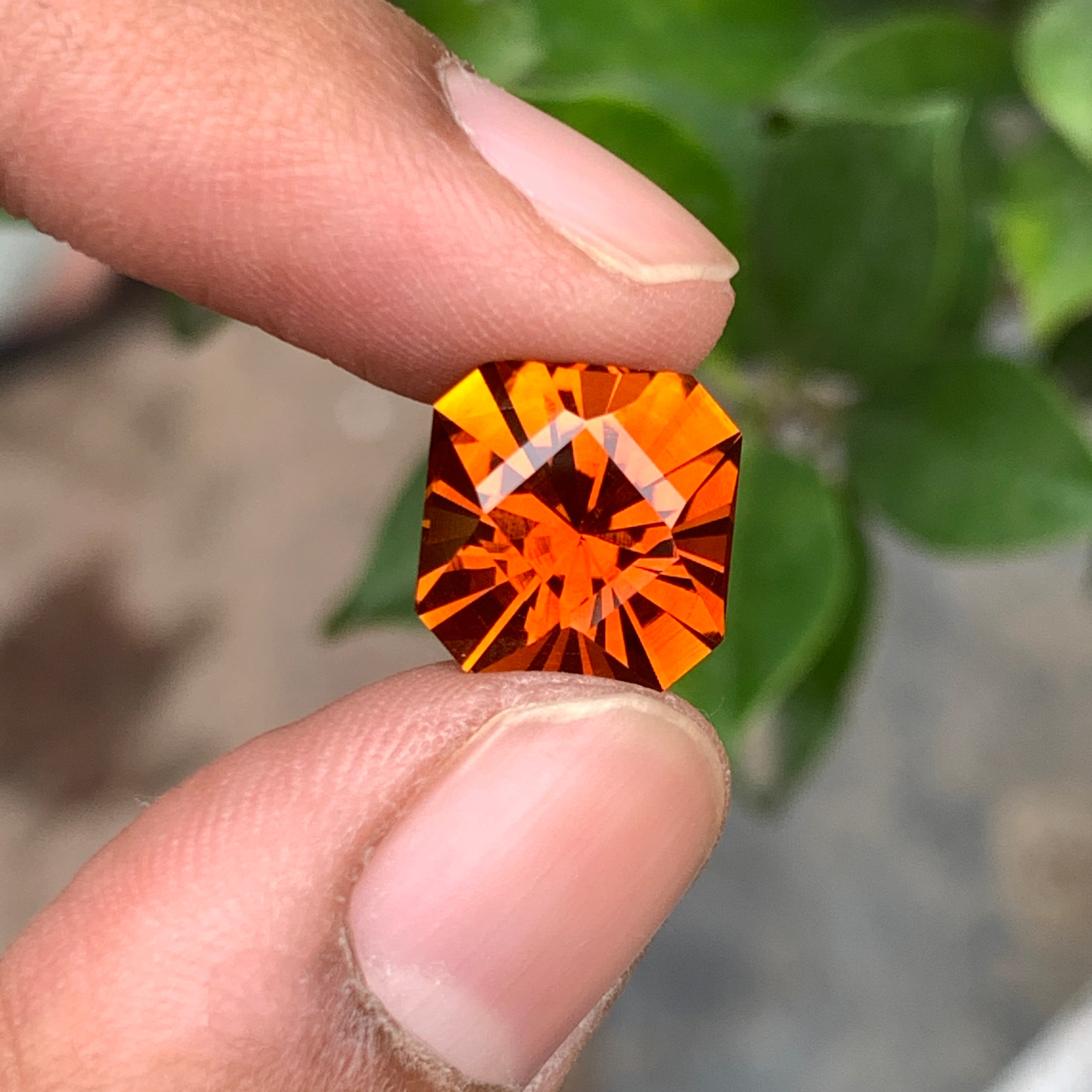 Precision Cut Citrine