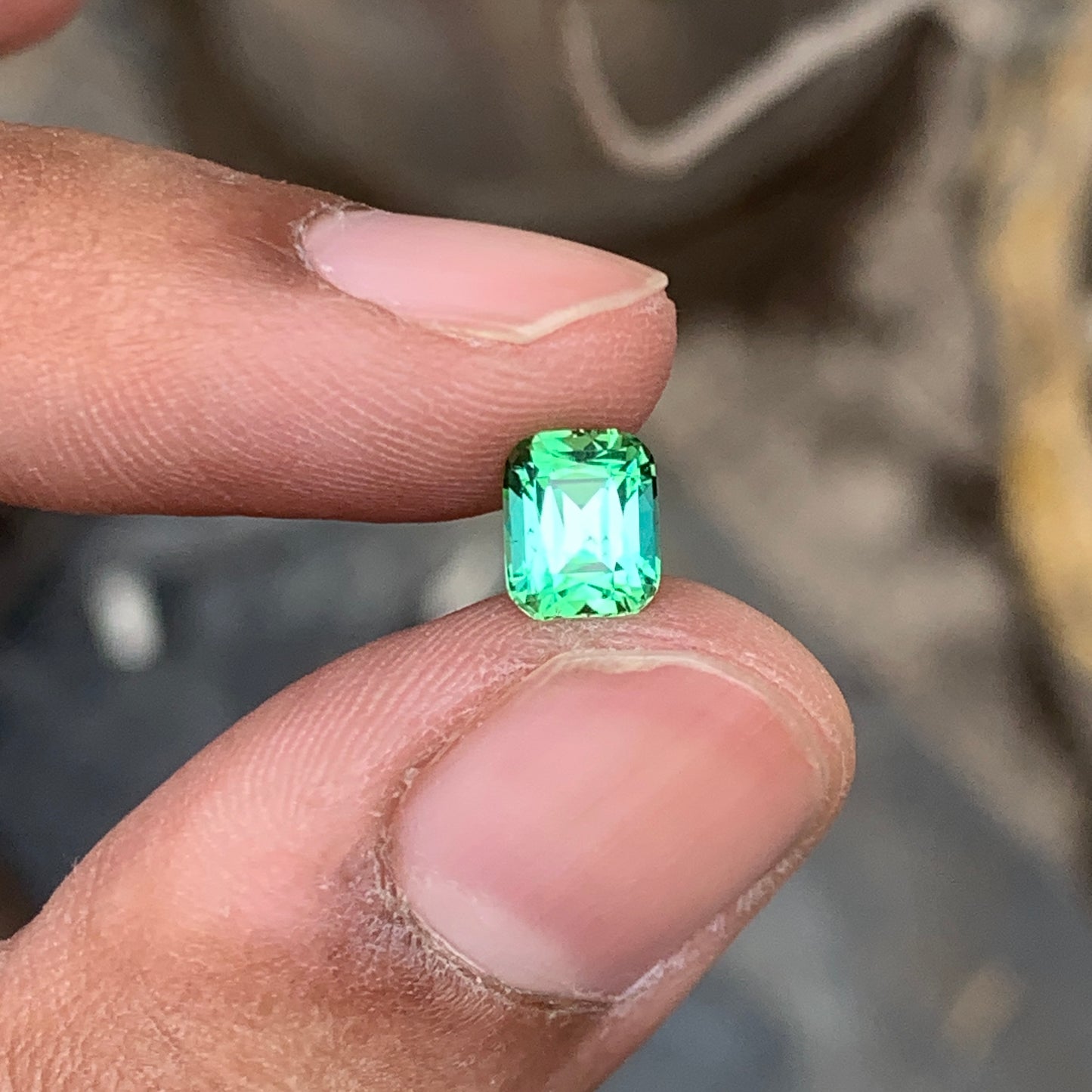 Lustrous Mint Green Tourmaline