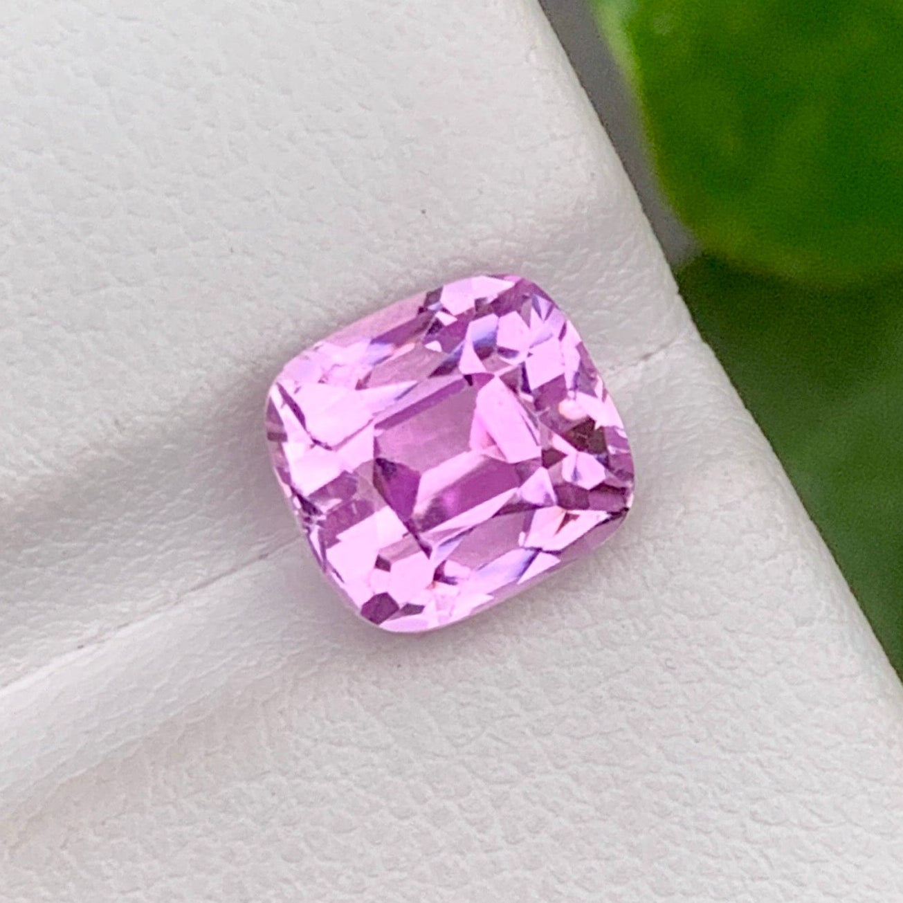 Cushion Cut Kunzite Stone