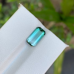 2.10 Carats Natural Green Bicolor Tourmaline - Loose Stone For Jewelry Making