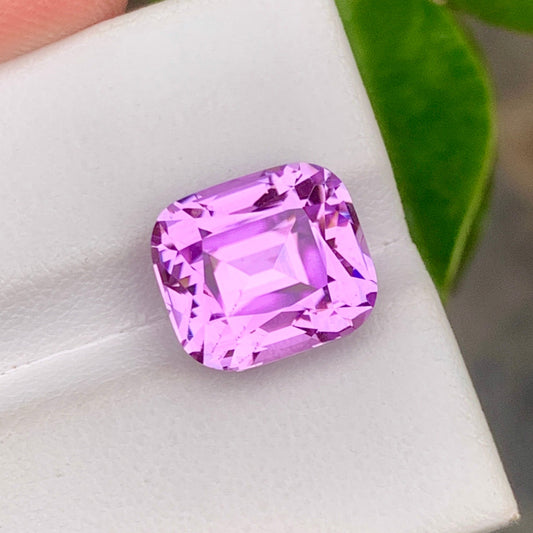 Natural Kunzite Cushion Cut