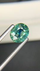 2.32 Carats Oval Cut Natural Greenish Blue Sapphire From Madagascar