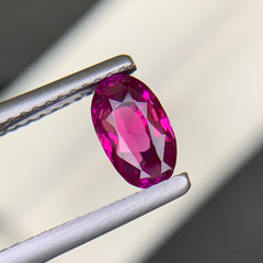 1.26 Carats Natural Ruby Oval Mixed Cut