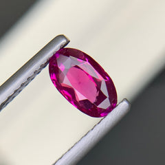 1.26 Carats Natural Ruby Oval Mixed Cut