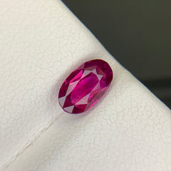 1.26 Carats Natural Ruby Oval Mixed Cut