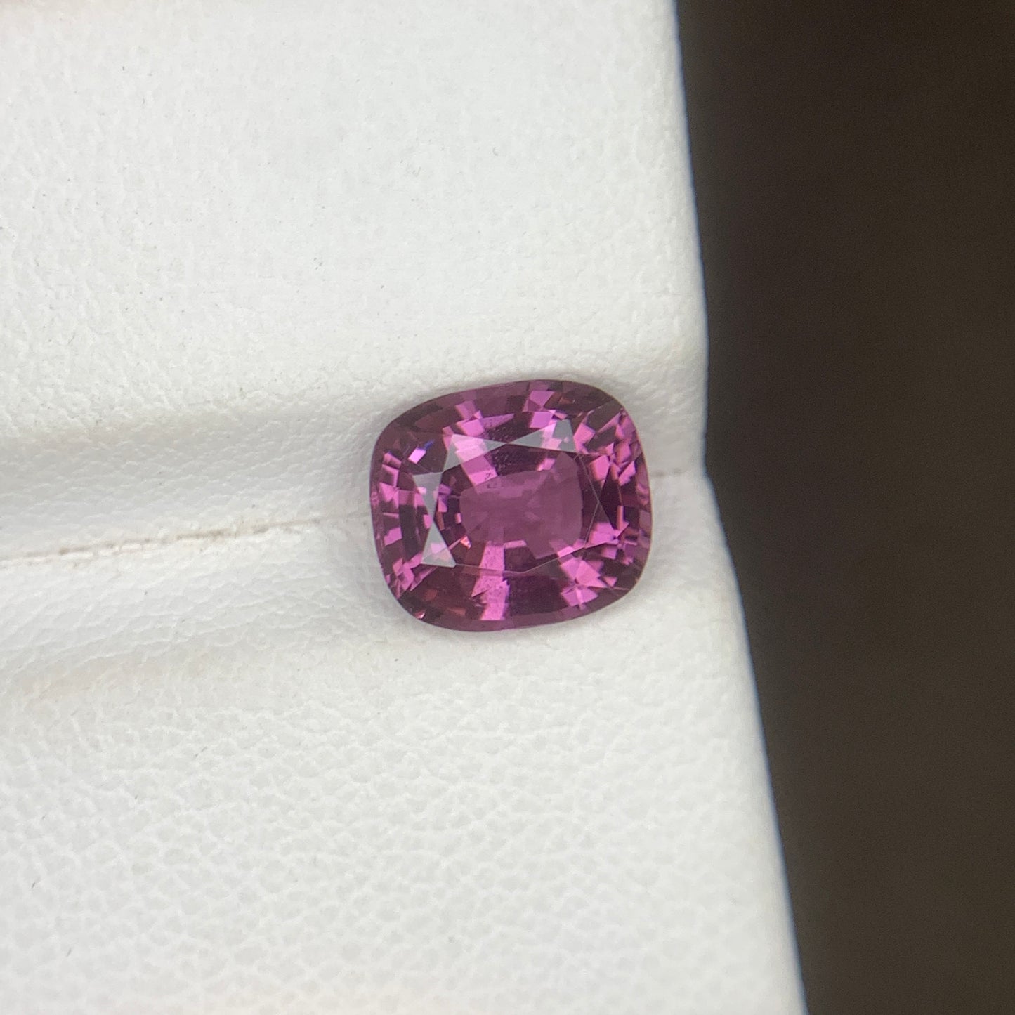 2.55 Carat Pink Spinel Cushion Cut – Natural African Untreated Pink Spinel Gemstone
