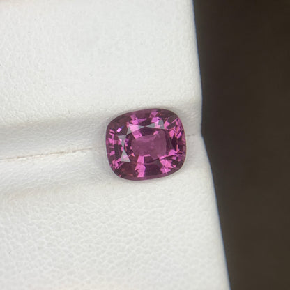 2.55 Carat Pink Spinel Cushion Cut – Natural African Untreated Pink Spinel Gemstone