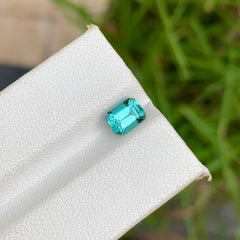 1.00 Carats Natural Loose Lagoon Blue Tourmaline From Afghanistan