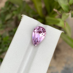 10.25 Carats Pear Shape Pink Kunzite Stone