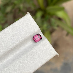 0.85 Carats Raspberry Pink Spinel Cushion Cut Natural Loose Stone
