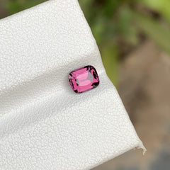 0.85 Carats Raspberry Pink Spinel Cushion Cut Natural Loose Stone