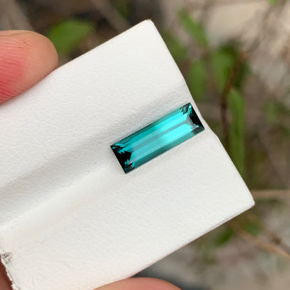 Bicolor Tourmaline Blue Green