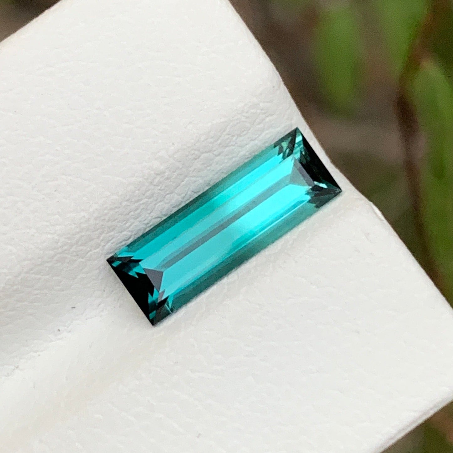Bicolor Tourmaline Blue Green