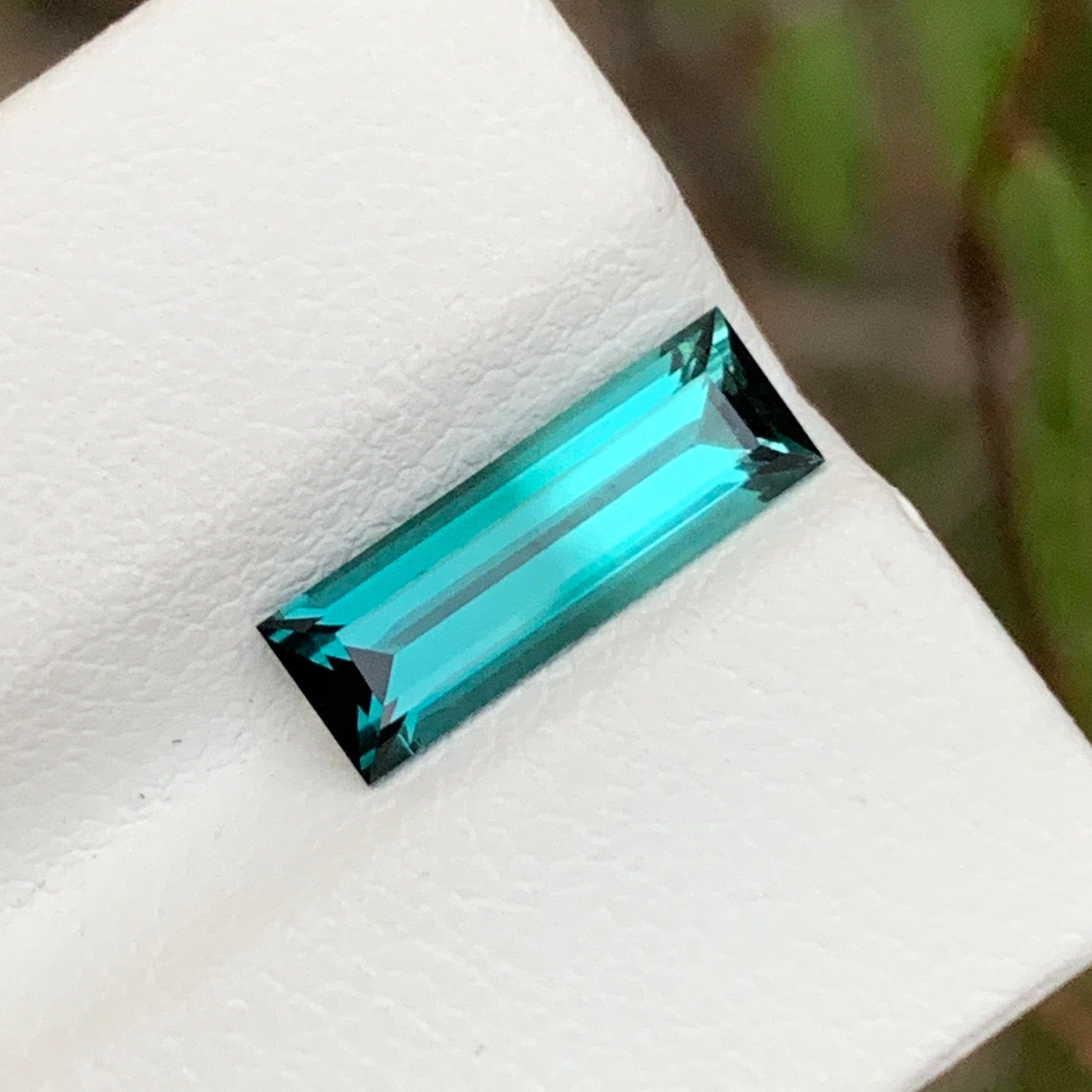 Bicolor Tourmaline Blue Green