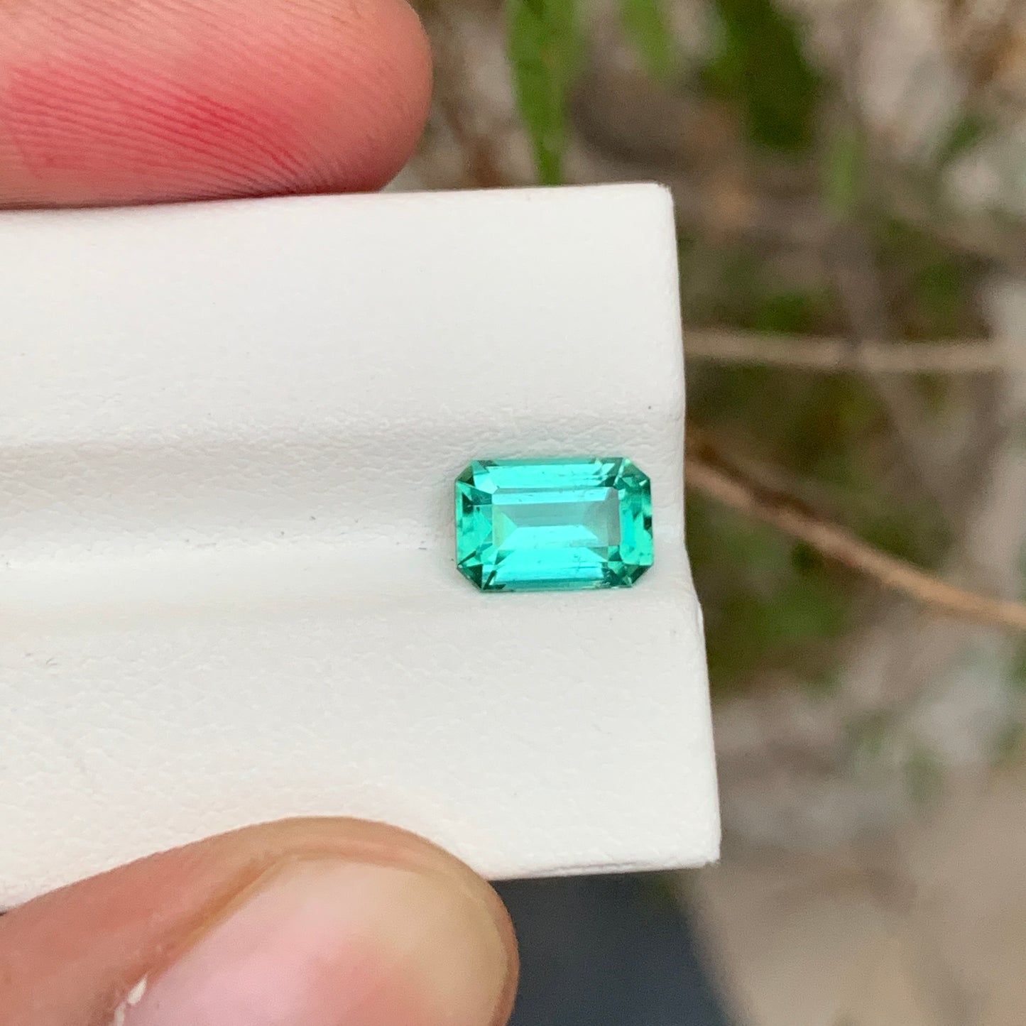 1.70 Carats Lagoon Green Tourmaline