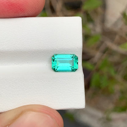 1.70 Carats Lagoon Green Tourmaline