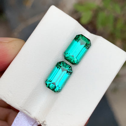 5.05 Carats Lagoon Tourmaline Pair