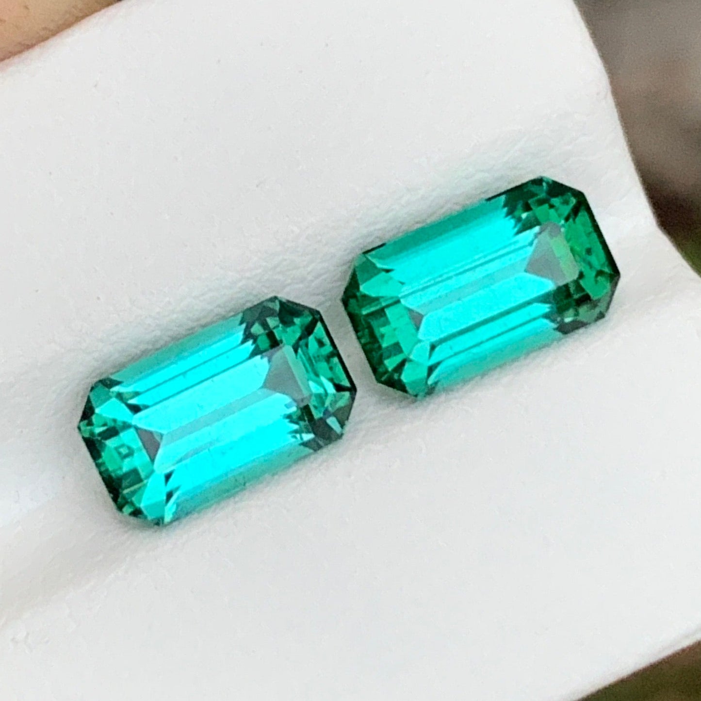 Lagoon Tourmaline Pair