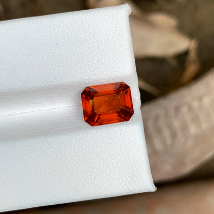 2.85 Carats Loose Hessonite Garnet