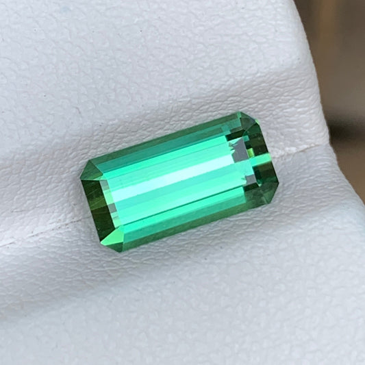 green tourmaline stone