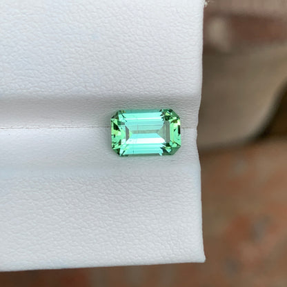 1.90 Carats Mint Lagoon Green Tourmaline Stone