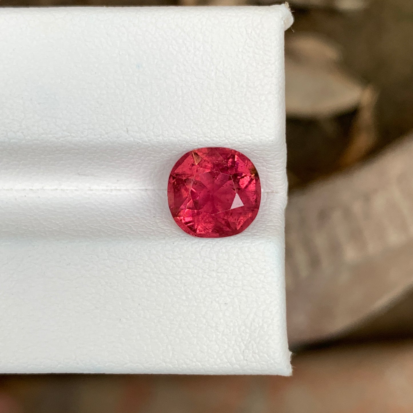 2.50 Carats Reddish Pink Tourmaline