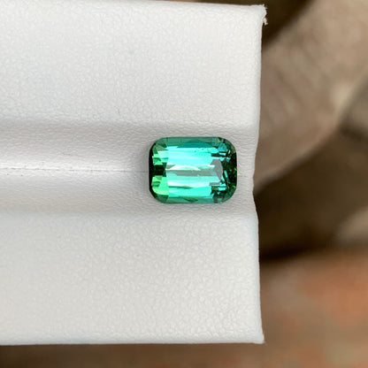 2.45 Carats Bluish Green Tourmaline Stone