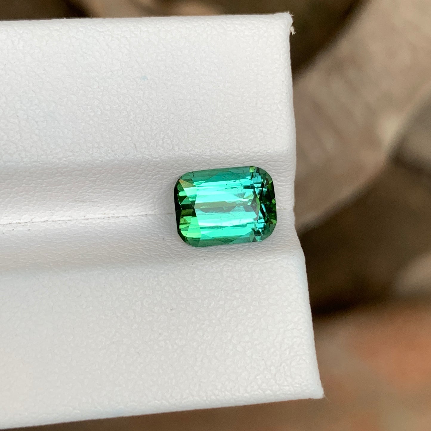 2.45 Carats Bluish Green Tourmaline Stone