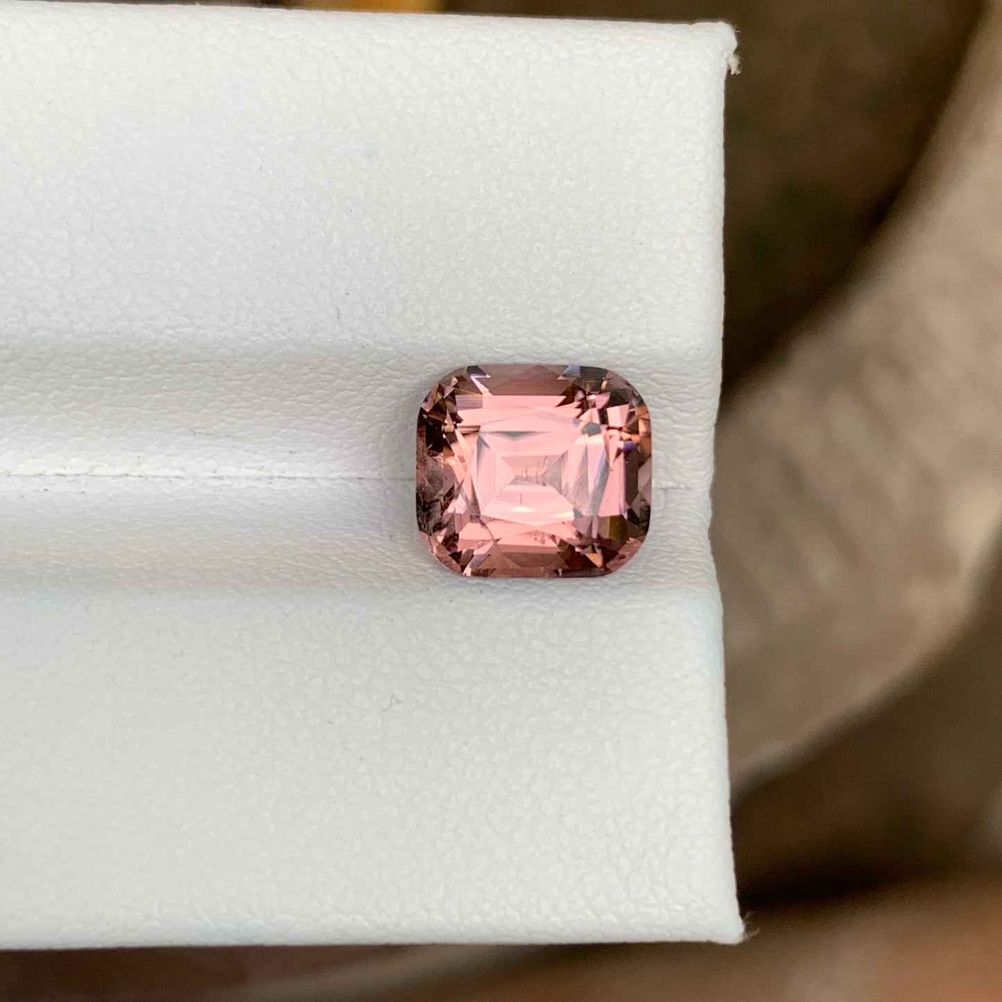 3.05 Carats Peach Pink Tourmaline