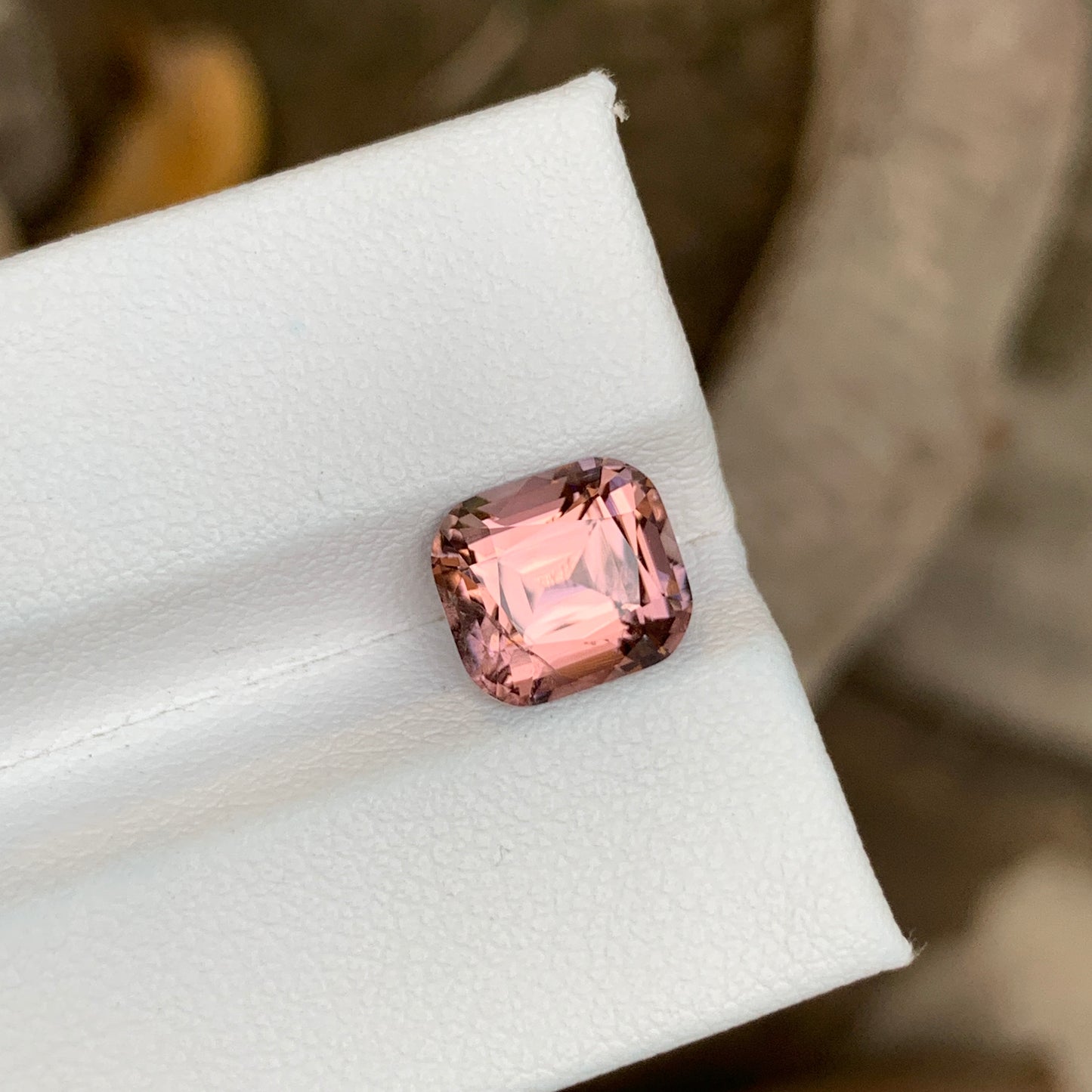 3.05 Carats Peach Pink Tourmaline