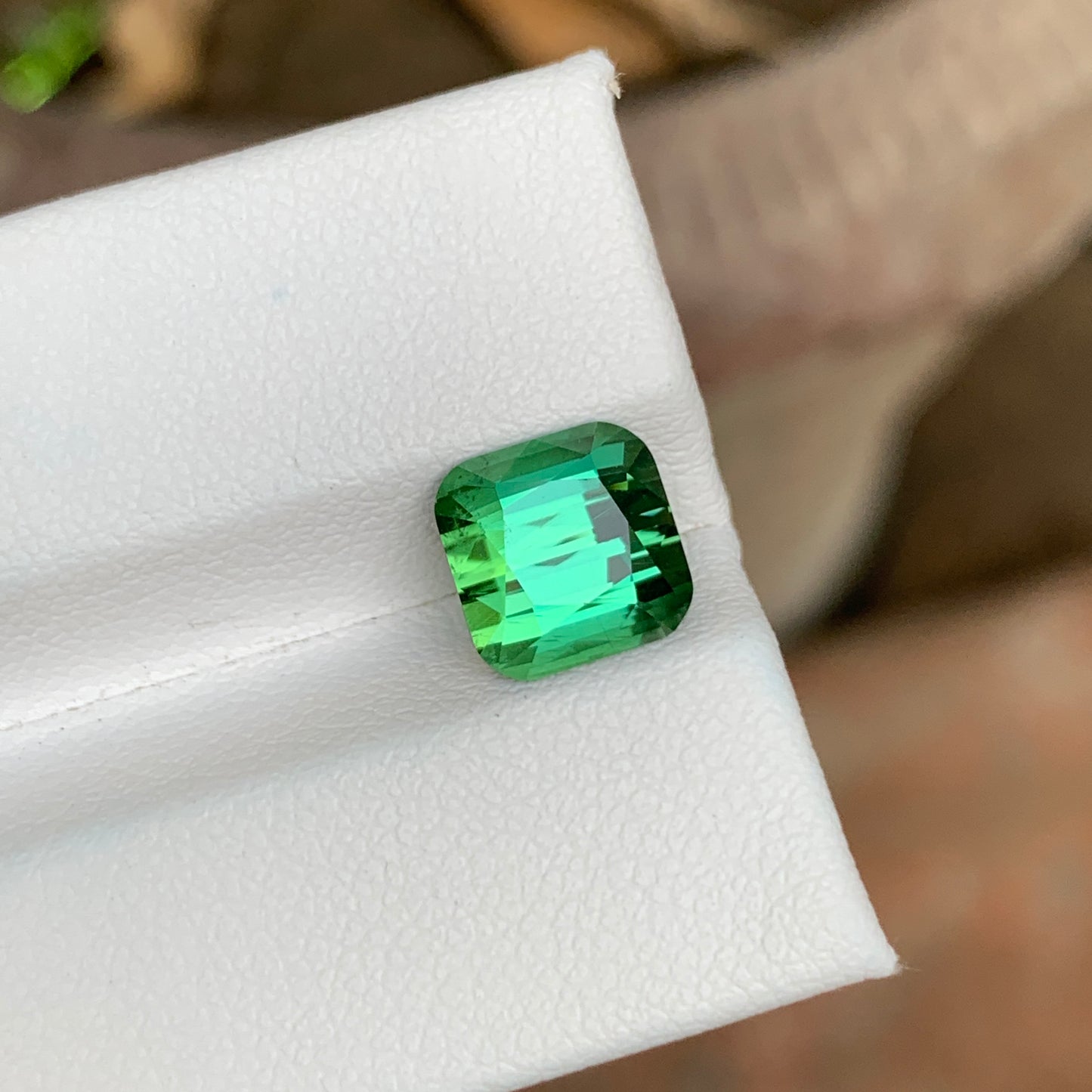 3.60 Carats Green Tourmaline Stone