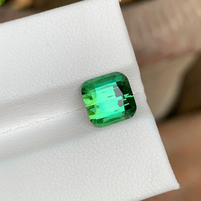 3.60 Carats Green Tourmaline Stone