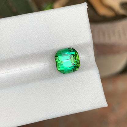 3.45 Carats Mint Green Tourmaline