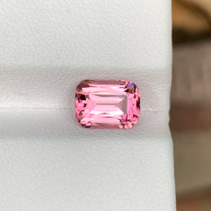 2.25 Carats Pink Tourmaline Cushion Shape