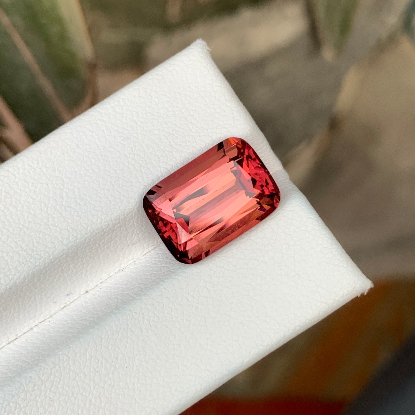 8.65 Carats Peach Pink Tourmaline