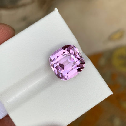 Kunzite Cushion Cut Stone